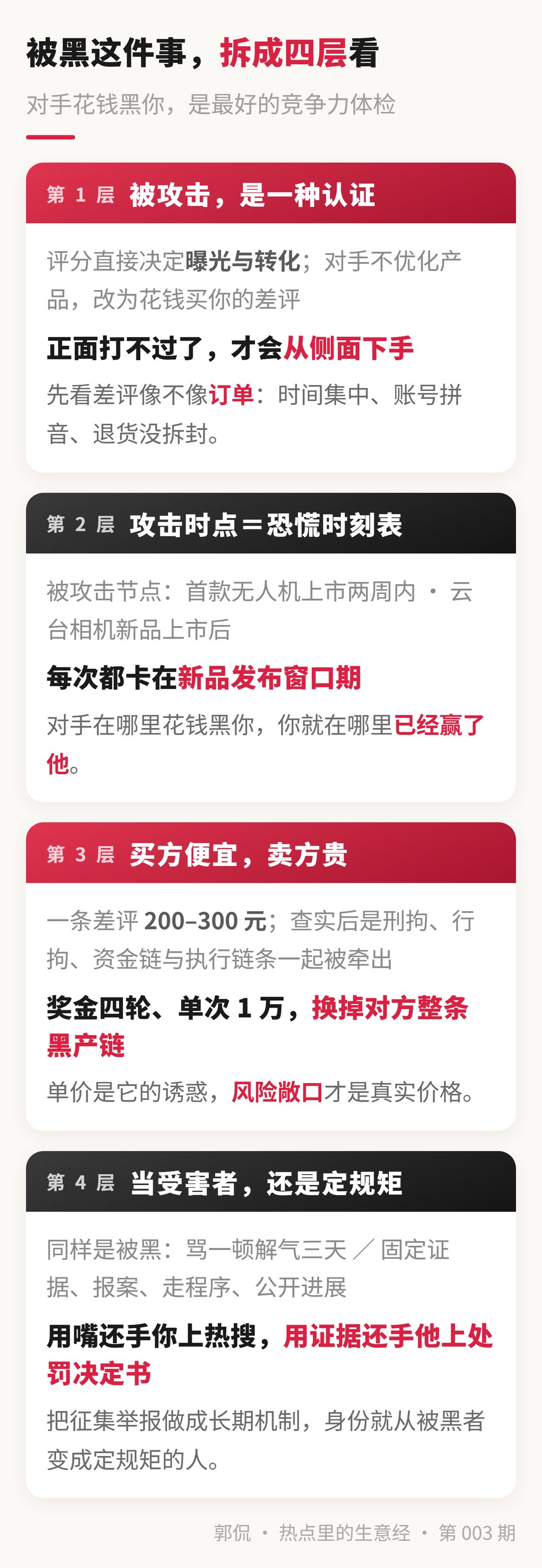 竞争方法论 · 拆成四层看