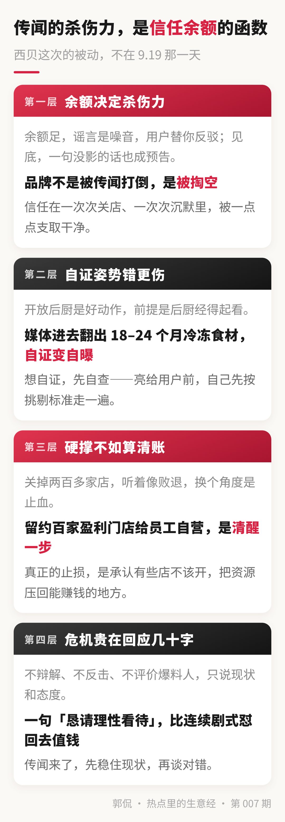 信任余额 · 拆成四层看